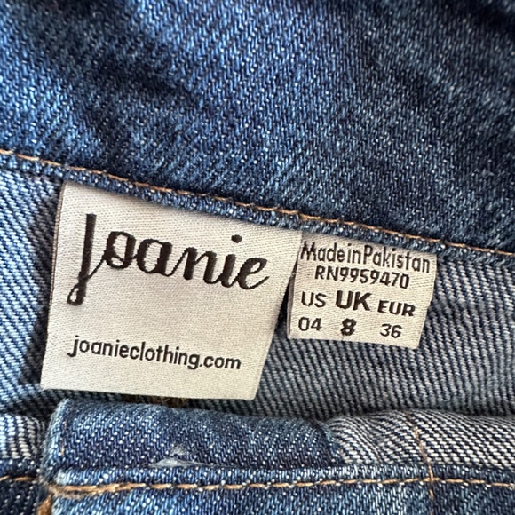 Joanie Clothing scalloped jean skirt size 4 - Picture 3 of 4